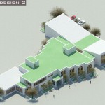 پروژه طرح 2,پروژه طراحی معماری 2,دانلود نقشه مدرسه,رندر از مدرسه,پروژه مدرسه در منطقه 5 تهران