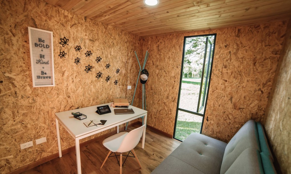 طراحی داخلی کلبه چوبی