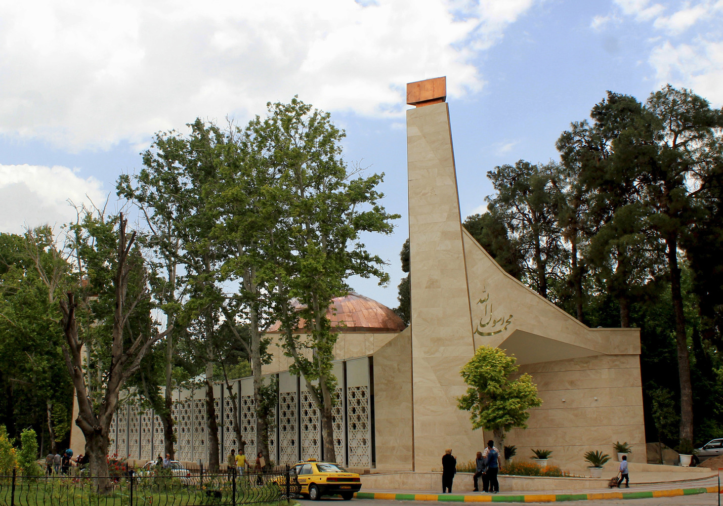 معماری "مسجد محمد رسول الله" طرحی مدرن بر پیکره ای سنتی