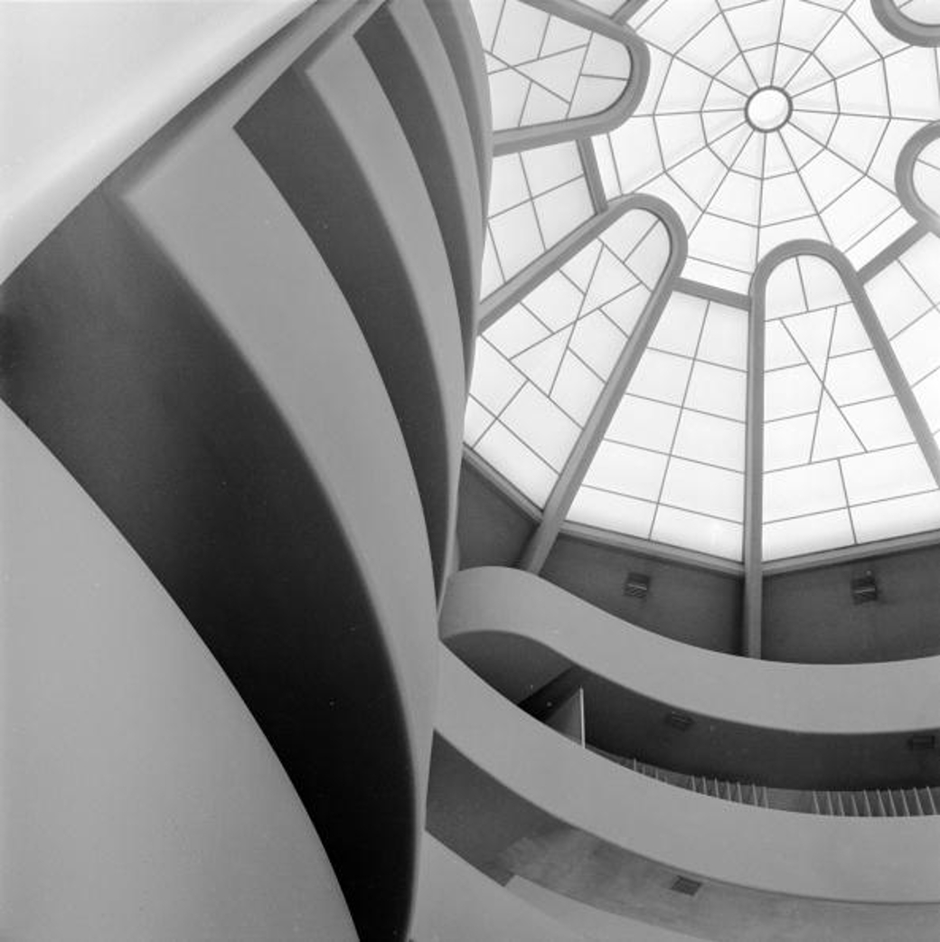 طراحی داخلی موزه گوگنهایم نیویورک شاهکار معماری فرانک لوید رایت,نقشه و پلان موزه گوگنهایم